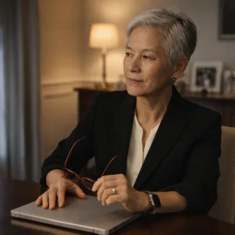 Helen W. at home in Lawrence Park, Toronto