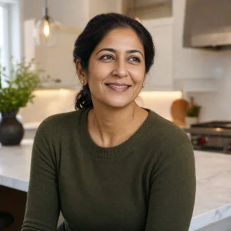 Jennifer R. in her renovated kitchen in Midtown, Toronto