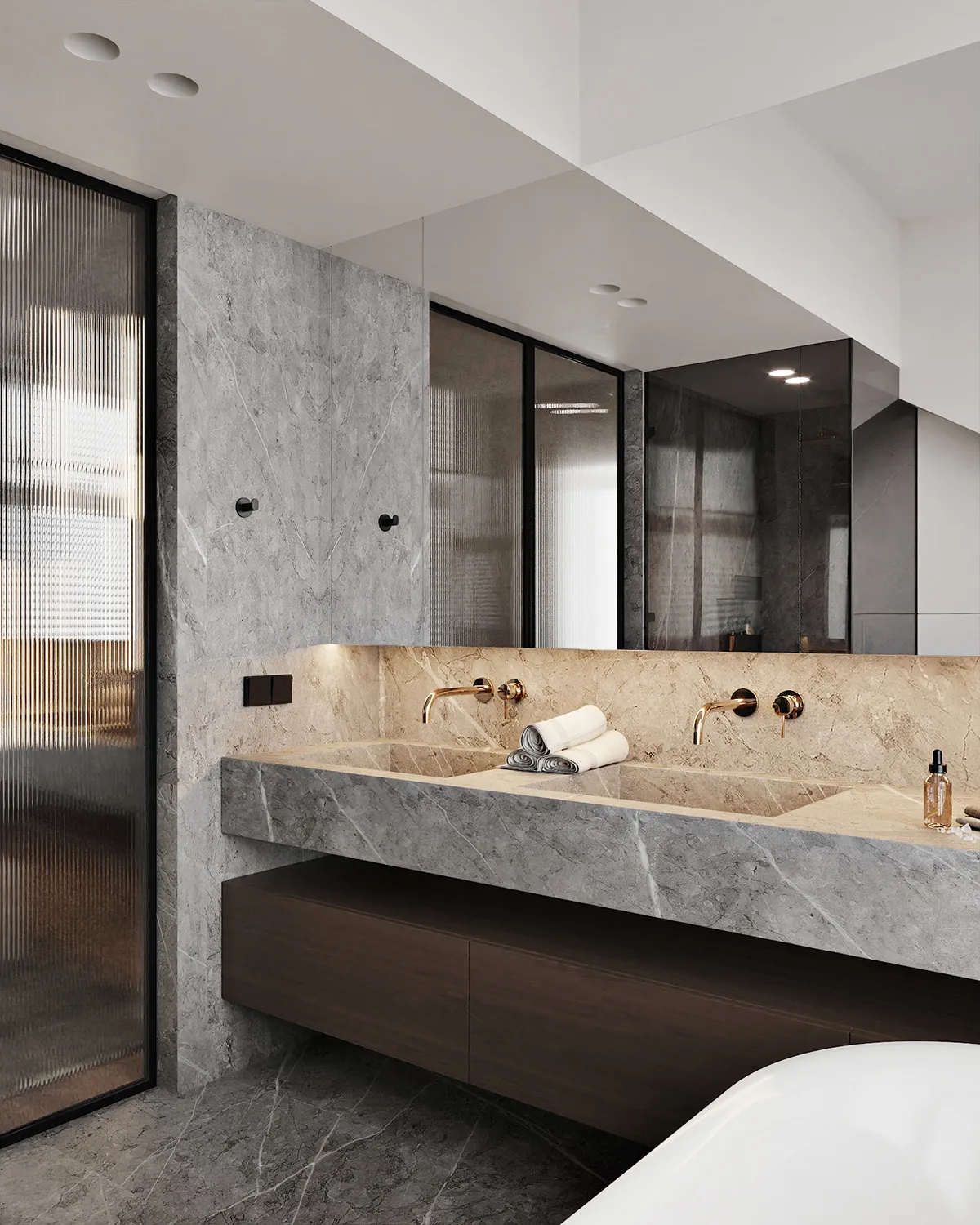Modern Minimal Stand Shower