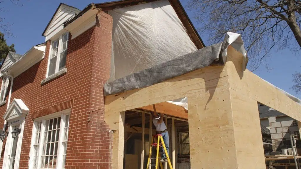 Before Of Toronto Home Addition Project